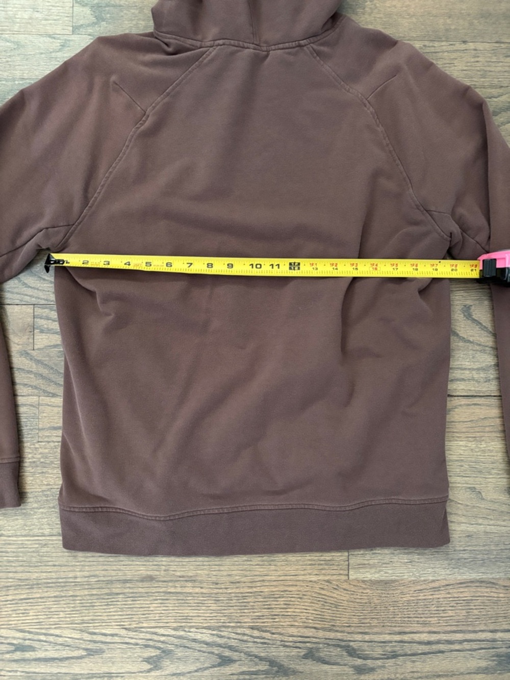 Men's Crewneck Pullover Sweater in Deep Brown - Picture 10 of 10